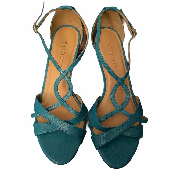 Talbots Blue Heels - Picture 4 of 6